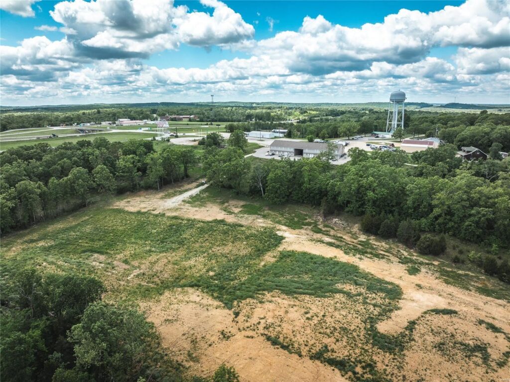 east to west view south property area