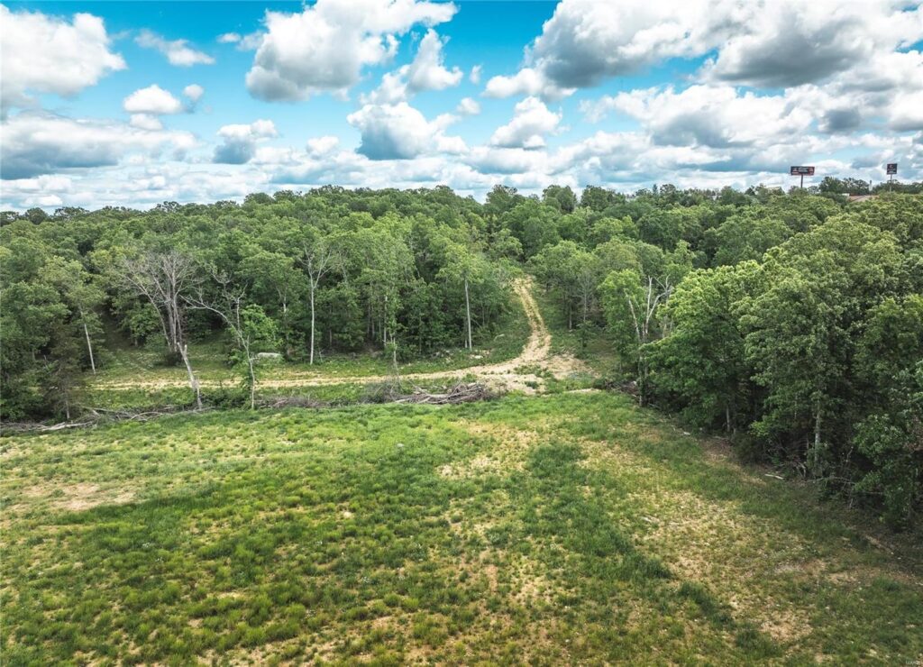 east to west view drone view